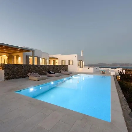 Etera- De Lujo En Grecia Con Piscina Y Vistas Al Mar