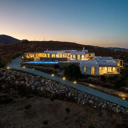 Etera- De Lujo En Grecia Con Piscina Y Vistas Al Mar