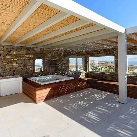 Villa Etera- De Lujo En Grecia Con Piscina Y Vistas Al Mar